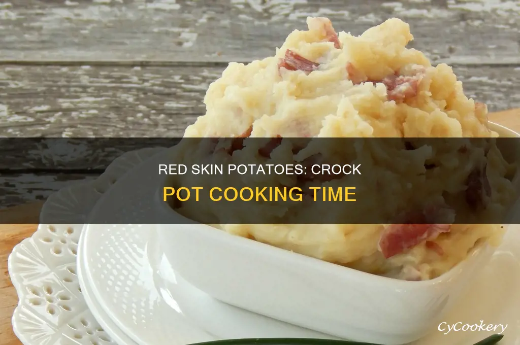 how long to cook red skin potatoes in crock pot