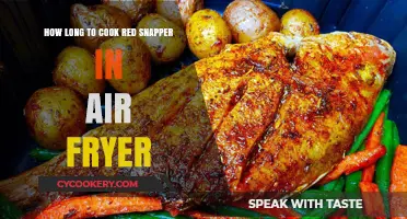 Perfectly Cooked Red Snapper: Air Fryer Time Guide