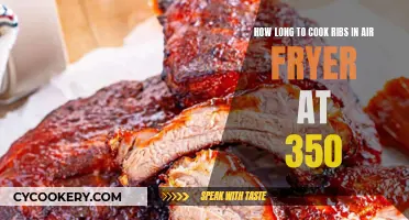 Perfectly Cooked Ribs: Air Fryer Time at 350°F