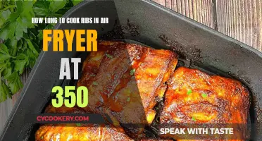 Air Fryer Ribs: The Perfect Timing for Tender Meat