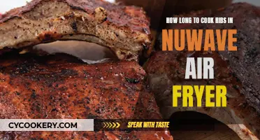 Perfectly Cooked Ribs: NuWave Air Fryer Time Guide