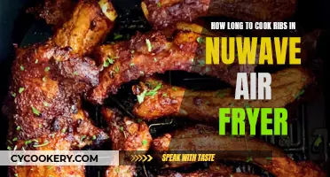 Air-Fried Ribs: Cooking Time Perfection in the Nuwave