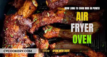 Air Fryer Ribs: Cooking Time and Temperature Guide
