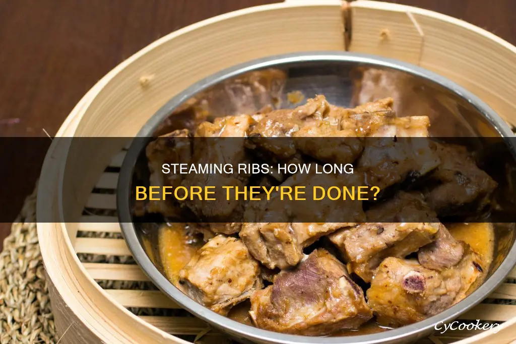 how long to cook ribs steamed