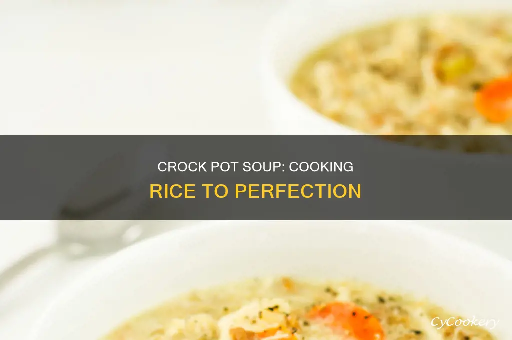 how long to cook rice in crock pot soup