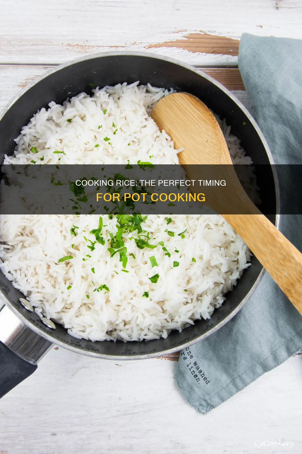 how long to cook rice in pot