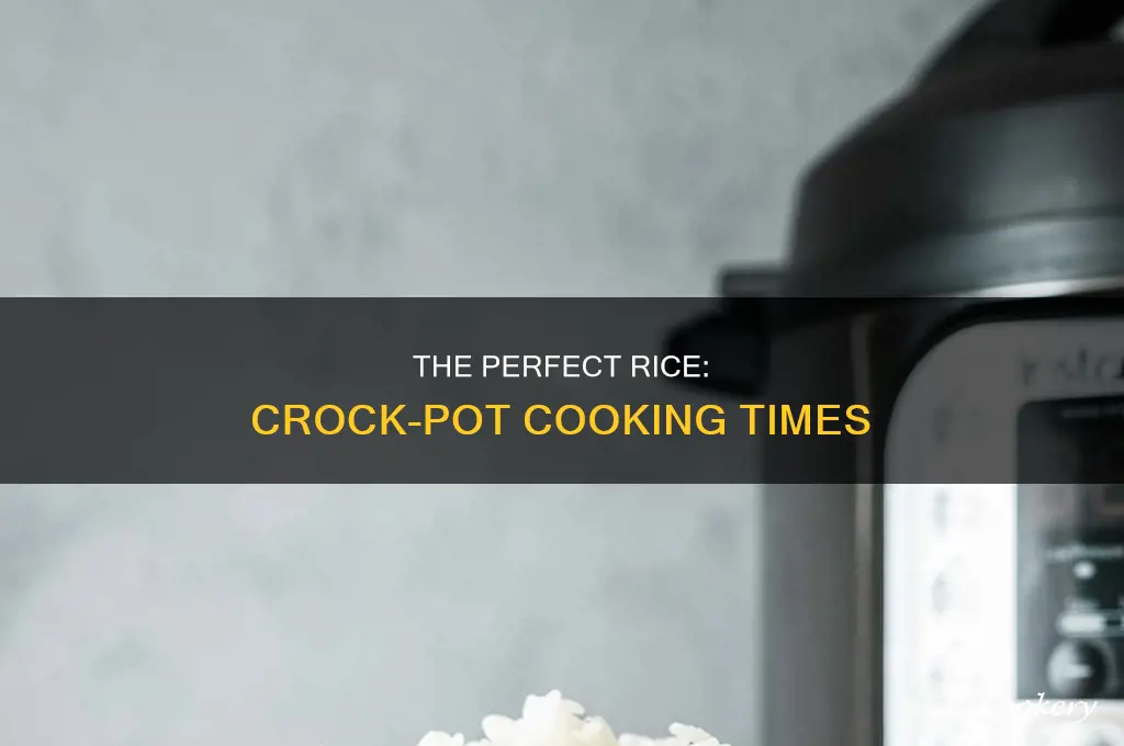 how long to cook rice in teh corck pot