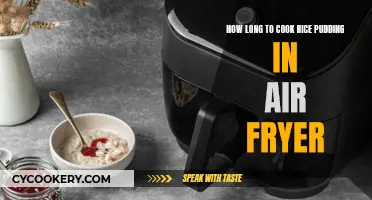 Air Fryer Rice Pudding: Perfectly Cooked in 20 Minutes!