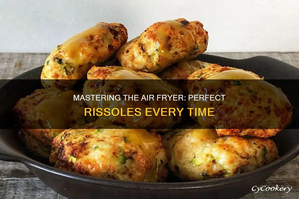 how long to cook rissoles in air fryer