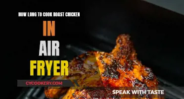 Air-Fried Roast Chicken: Perfect Timing for Crispy Deliciousness