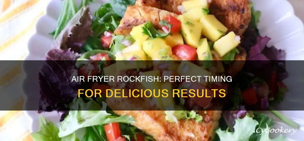 how long to cook rockfish in air fryer
