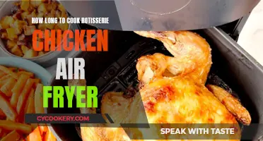 Air Fryer Rotisserie Chicken: Perfect Timing for Tender Meat
