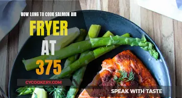 Air-Fried Salmon Perfection: 375 Degrees, How Long?