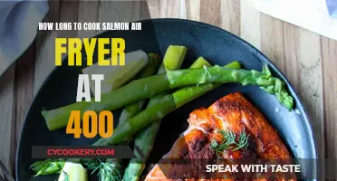 Air-Fried Salmon Perfection: 400 Degrees, How Long?