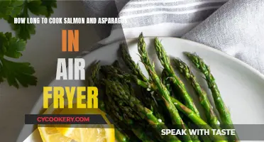 Air-Fried Salmon and Asparagus: Quick, Easy, and Delicious!