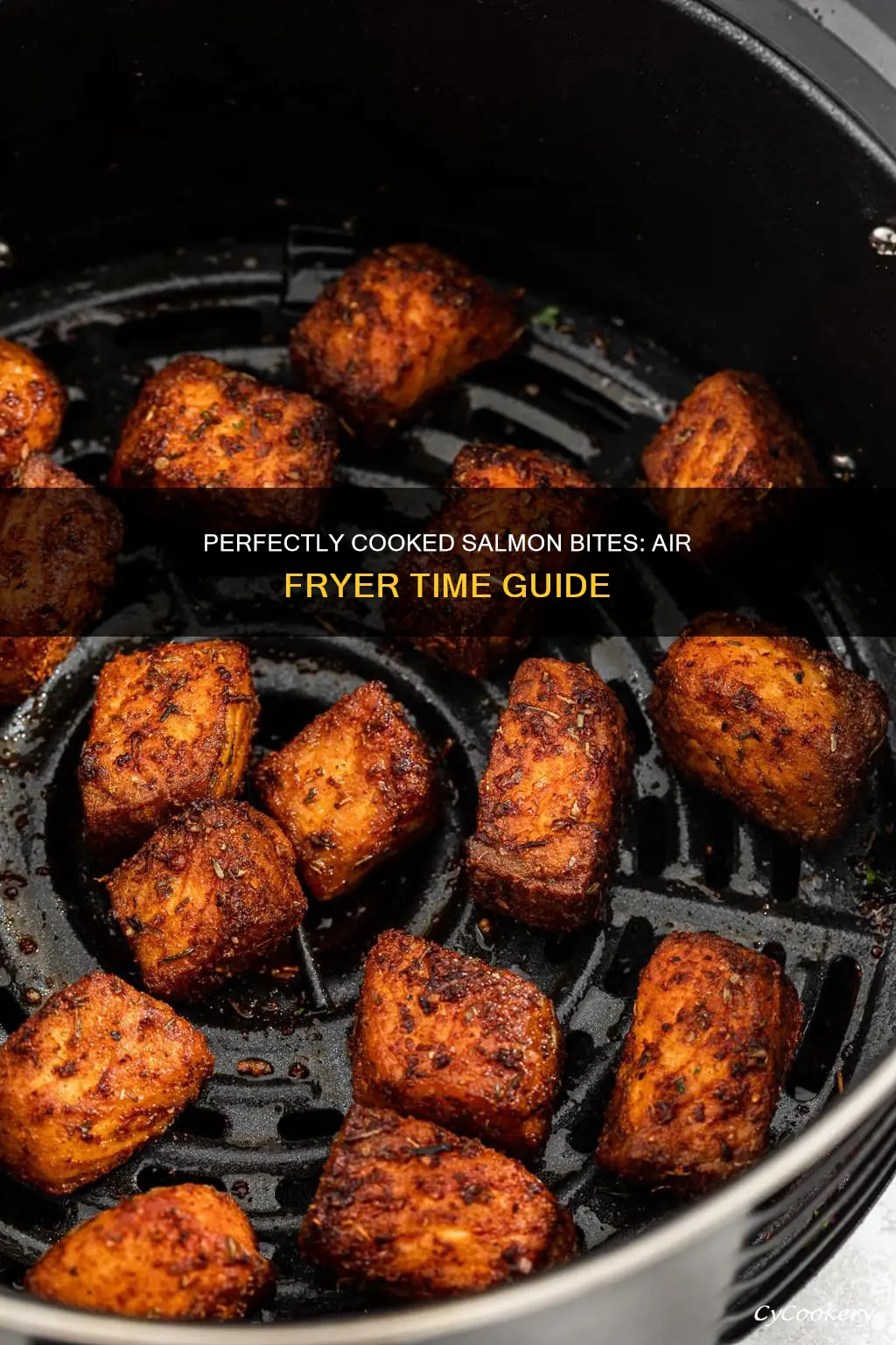 how long to cook salmon bites in the air fryer