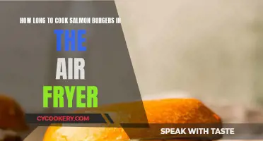 Air-Fryer Salmon Burgers: Quick, Easy, and Delicious!