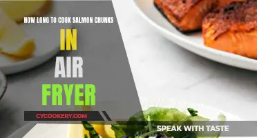 Perfectly Cooked Salmon Chunks: Air Fryer Time Guide