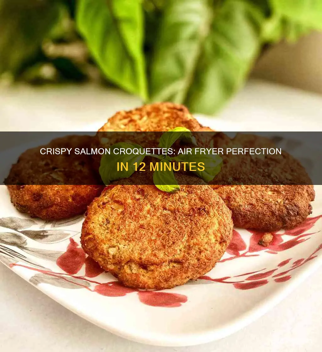 how long to cook salmon croquettes in air fryer