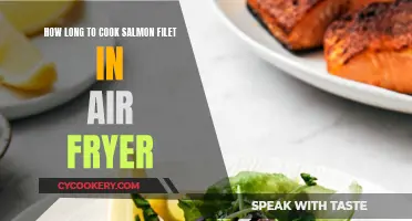 Perfectly Cooked Salmon Fillet: Air Fryer Times Revealed