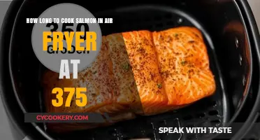 Perfectly Cooked Salmon: Air Fryer Time at 375°F