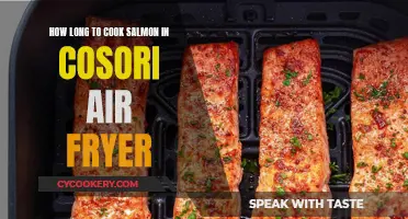 Perfectly Cooked Salmon: Cosori Air Fryer Times Revealed