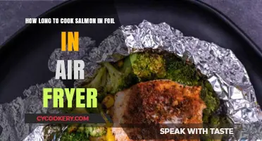 Perfectly Cooked Salmon in Foil: Air Fryer Times Revealed