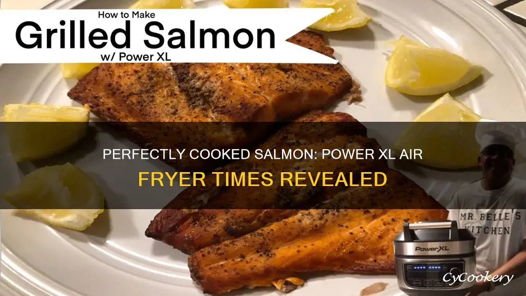 how long to cook salmon in power xl air fryer