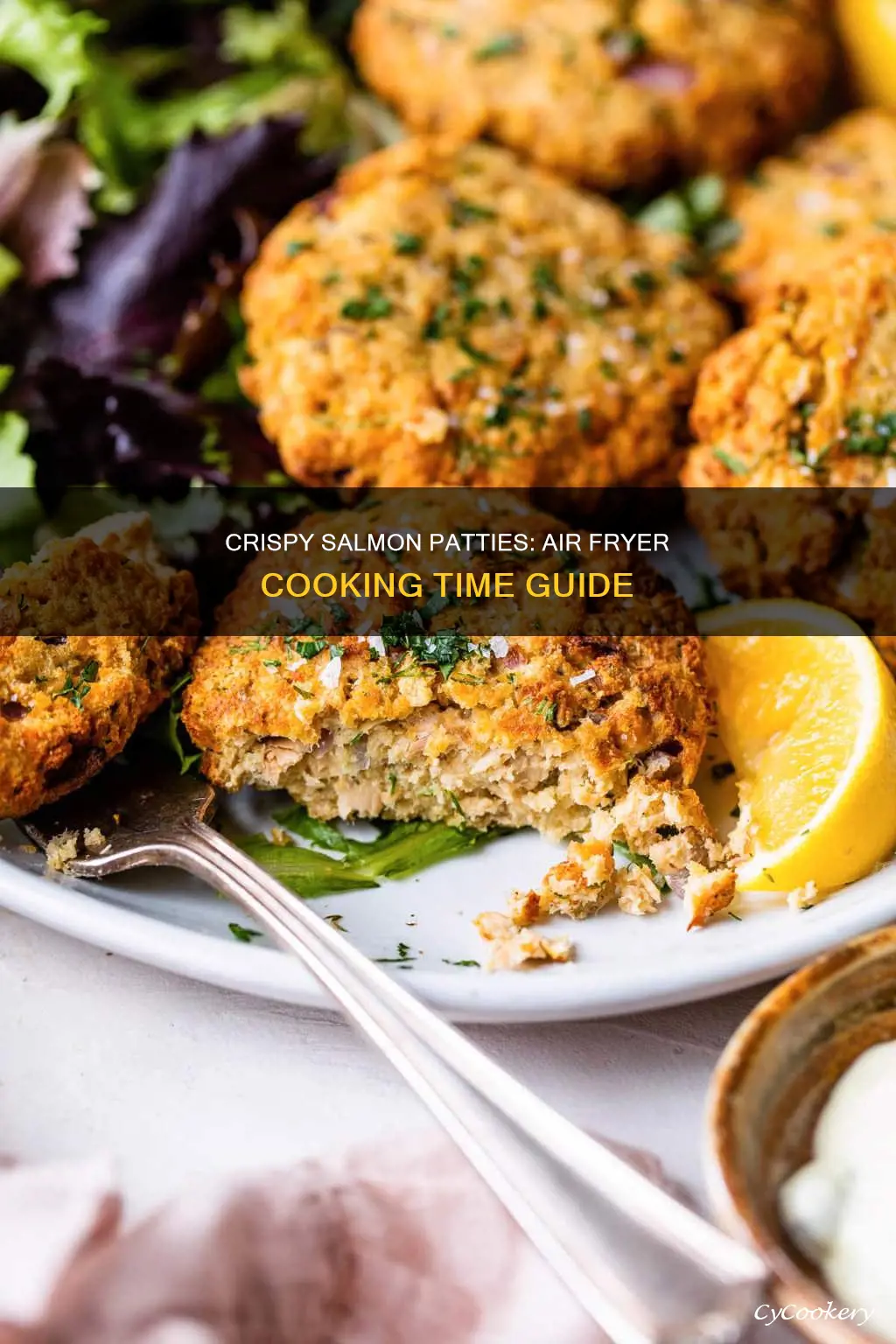 how long to cook salmon patties in an air fryer