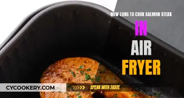 Perfectly Cooked Salmon Steak: Air Fryer Time Guide