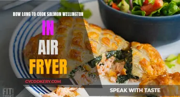 Air-Fried Salmon Wellington: Cooking Time Perfection