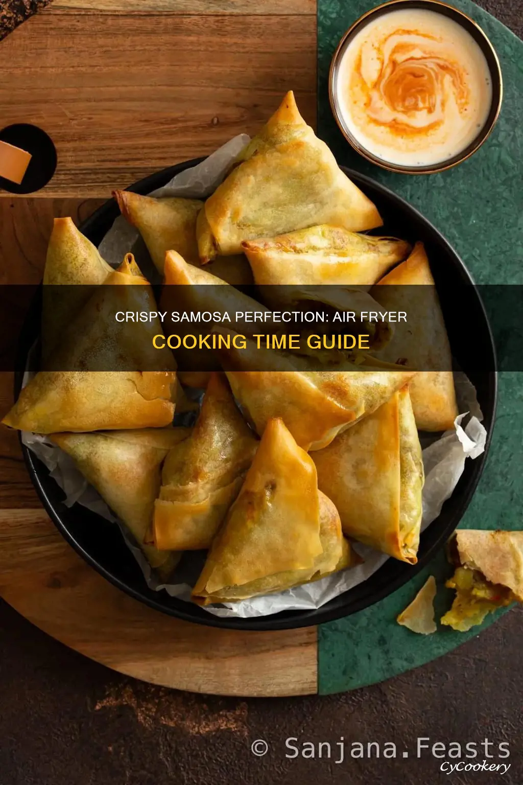 how long to cook samosa in air fryer