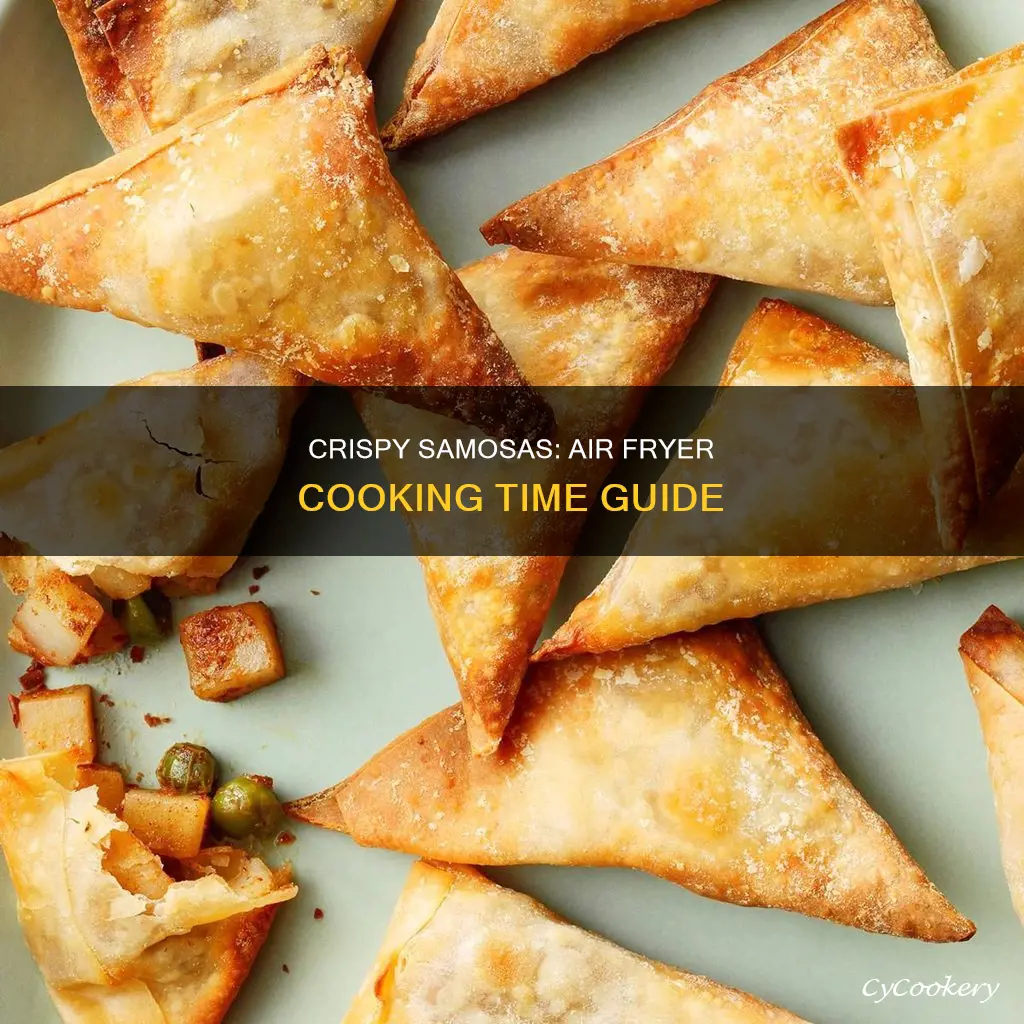 how long to cook samosas in air fryer