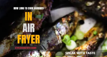 Crispy Sardine Delight: Air Fryer Cooking Time Guide