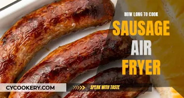 Crispy Sausage Perfection: Air Fryer Cooking Time Revealed