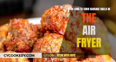 Air Fryer Sausage Balls: Cooking Time Perfection