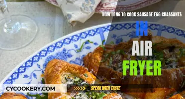 Air Fryer Sausage Egg Croissants: Quick Breakfast Fix