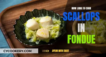 Scallops Fondue: Cooking Time for Perfectly Cooked Seafood