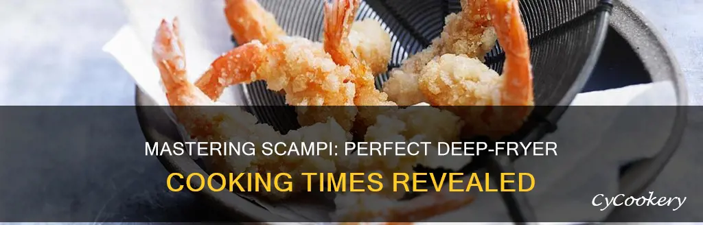 how long to cook scampi in deep fat fryer