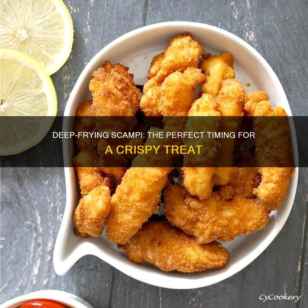 how long to cook scampi in deep fat fryer