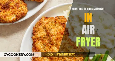 Crispy Schnitzel: Air Fryer Cooking Time Guide