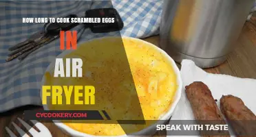 Perfectly Fluffy Scrambled Eggs: Air Fryer Cooking Time Guide