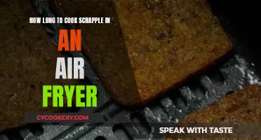 Air-Fryer Scrapple: The Perfect Timing for a Delicious Treat