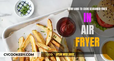 Air Fryer Seasoned Fries: Cooking Time Perfection