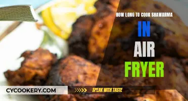 Tasty Shawarma: Air Fryer Cooking Time Guide