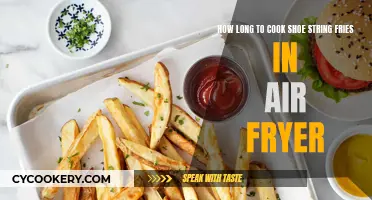 Air Fryer Shoestring Fries: The Perfect Timing