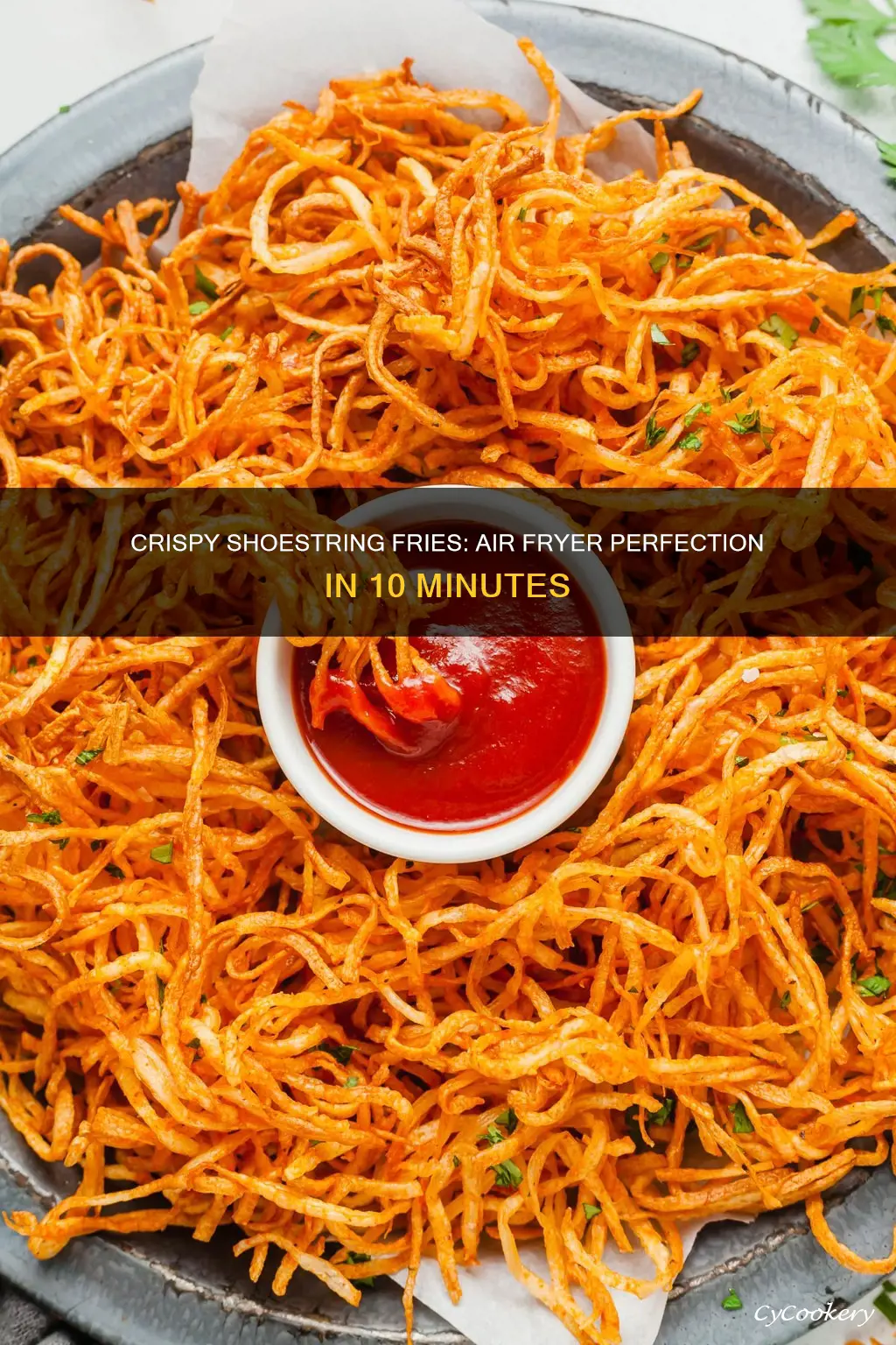 how long to cook shoestring fries in air fryer