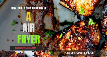 Air-Fryer Short Ribs: Cooking Time and Perfect Results