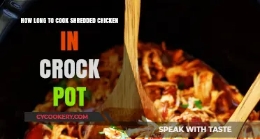 Crock Pot Shredded Chicken: Cooking Time Perfection
