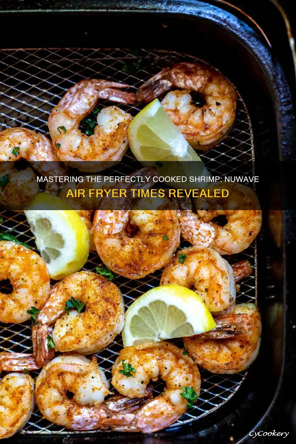 how long to cook shrimp in nuwave air fryer